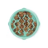 Outward Hound Dog Fun Feeder Wave Small Mintgroen 14.5 x 13 x 3 cm