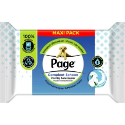 Page Vochtig Toiletpapier Compleet Schoon Maxi 74 stuks
