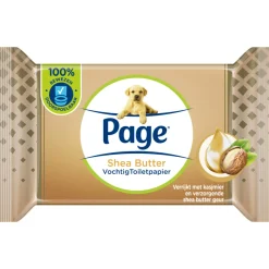 Page Vochtig Toiletpapier Shea Butter 38 stuks
