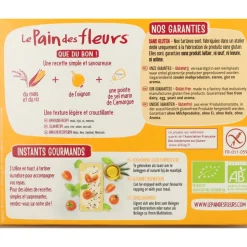 Pain fleur Crackers met Ui 150 gr