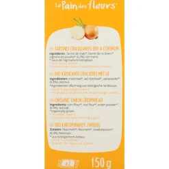 Pain fleur Crackers met Ui 150 gr