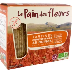 Pain fleur Crackers Quinoa 150 gr