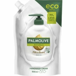 Palmolive Handzeep Navulling Doypack Naturals Almond Milk 500 ml