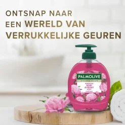 Palmolive Handzeep Navulling Sensorial Escape Moroccan Rose Peony 500 ml