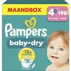 Pampers Baby Dry Luiers Maat 4+ (10-15 kg) 198 stuks