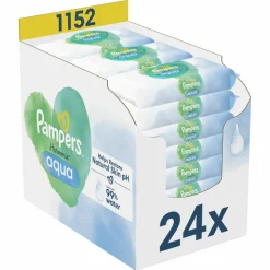 Pampers Billendoekjes Harmonie Aqua 24x48 = 1152 stuks
