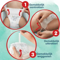 Pampers Harmonie Luierbroekjes Maat 5 (12-17 kg) 144 stuks