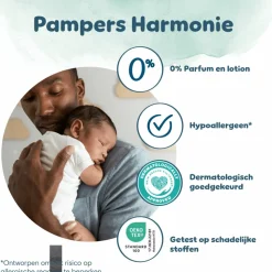 Pampers Harmonie Luiers Maat 4 (9 - 14 kg) 174 stuks