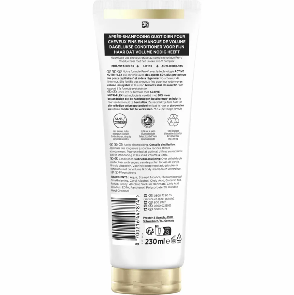 Pantene Conditioner Volume 230 ml