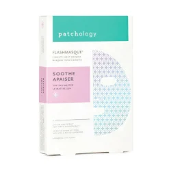 Patchology FlashMasque Sheetmasker 4-pack Soothe 4 stuks