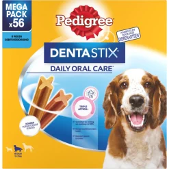 Pedigree Dentastix Hondensnacks Medium Multipack 56-pack 1,44 kg