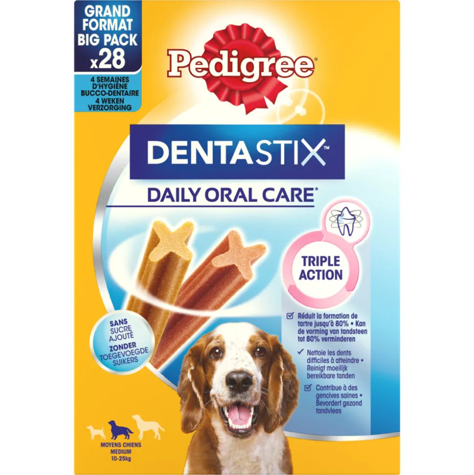 Pedigree Dentastix Hondensnacks Medium Multipack 28-pack 720 gr