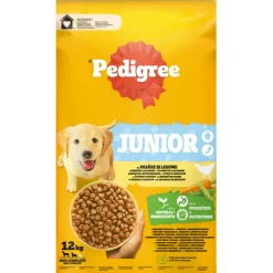 Pedigree Junior Hondenbrokken Gevogelte en Groenten 12 kg