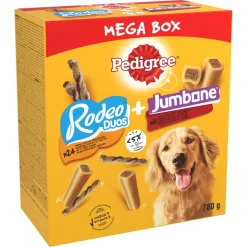 Pedigree Megabox Hondensnacks Rodeo en Jumbone 780 gr