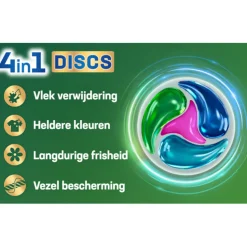 Persil Wasmiddelcapsules Discs Gekleurde Was 22 stuks