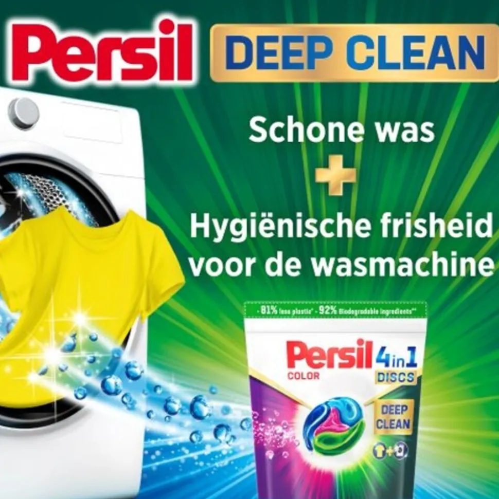 Persil Wasmiddelcapsules Discs Gekleurde Was 22 stuks