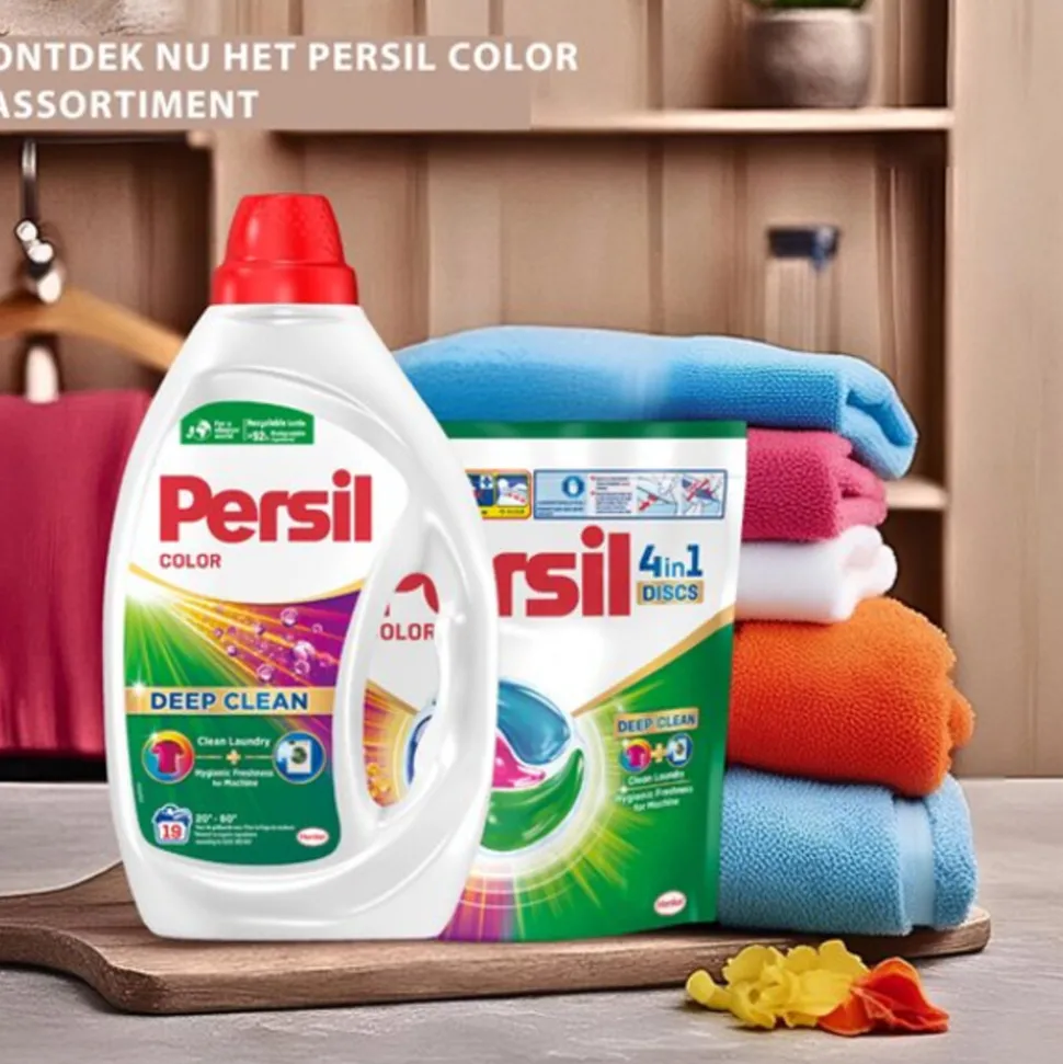 Persil Wasmiddelcapsules Discs Gekleurde Was 22 stuks