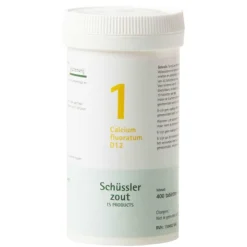 Pfluger Schussler Zout nr 1 Calcium Fluoratum D12 400 tabletten