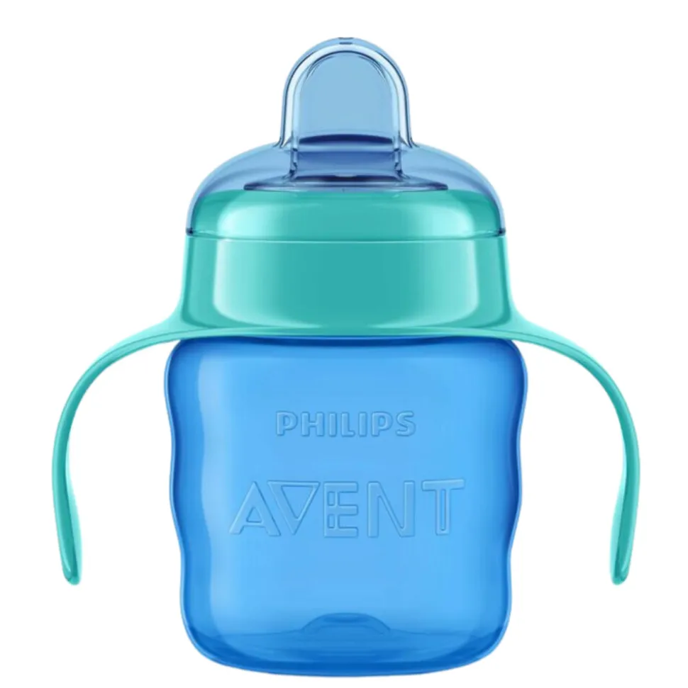 Philips Avent Beker met Drinktuit Blauw