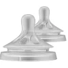 Philips Avent Flesspeen Natural Response Flow 6 Papspeen 2 stuks