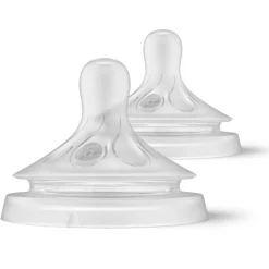 Philips Avent Flesspeen Natural Response Flow 6 Papspeen 2 stuks