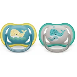 Philips Avent Fopspeen Ultra Air 18+ mnd Walvis 2 stuks