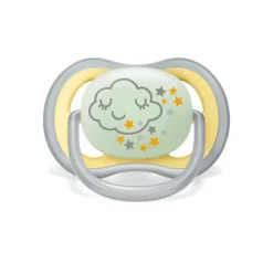 Philips Avent Fopspeen Ultra Air Nighttime 18+ mnd Glow in the Dark 2 stuks