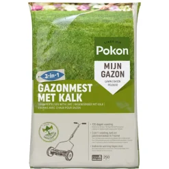 Pokon Gazonmest met Kalk voor 250 m² 16,8 kg