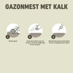 Pokon Gazonmest voor 75 m2 met Kalk 5 kg