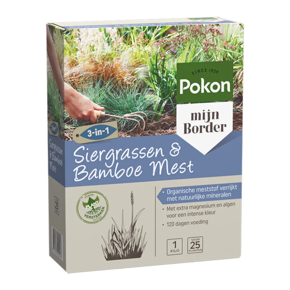 Pokon Siergrassen & Bamboe Mest 1 kg