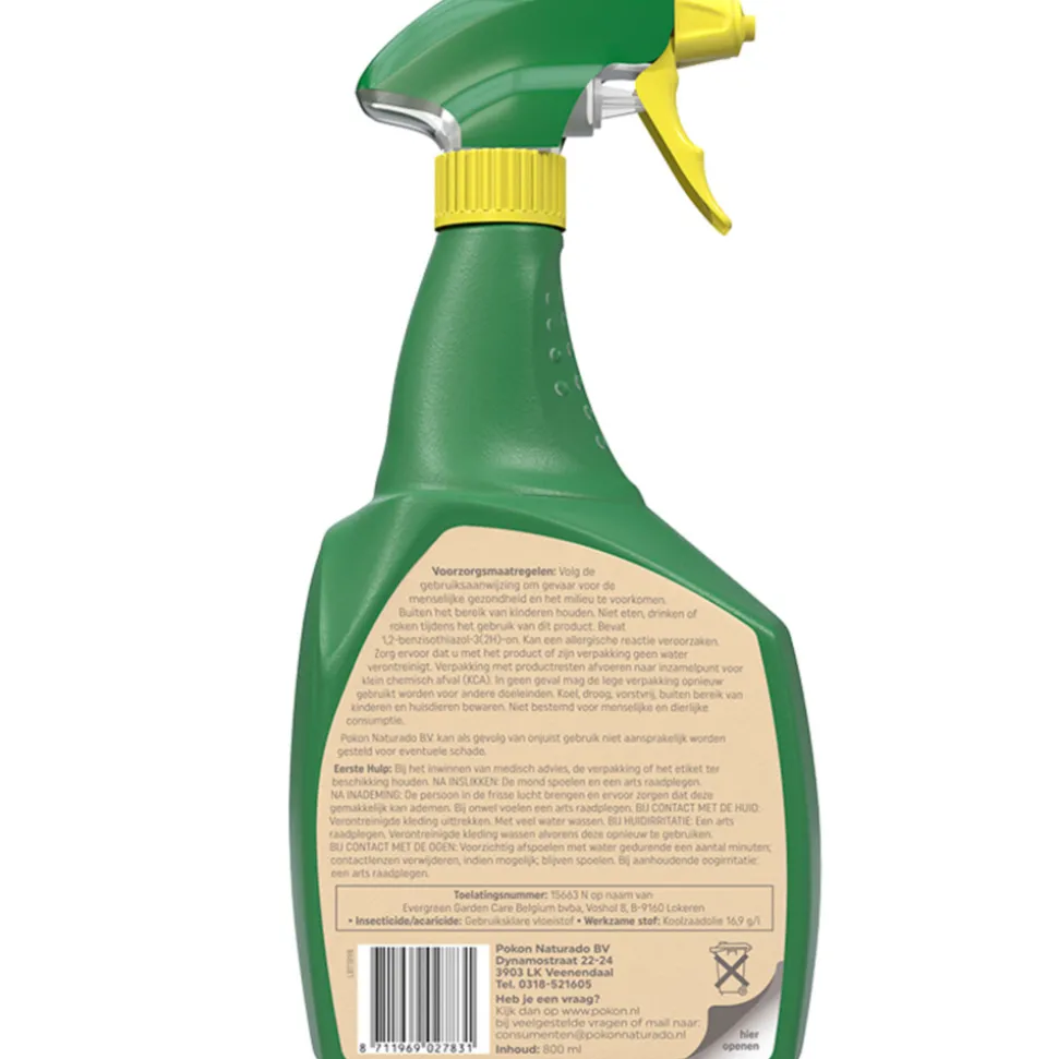 Pokon Tegen Insecten Spray Polysect GYO Spray Biologisch 800 ml