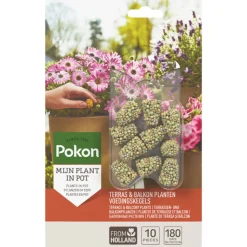 Pokon Terras & Balkon Planten Voedingskegels 10 stuks