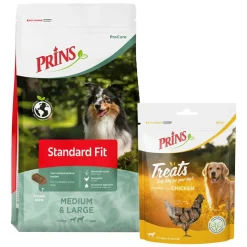 Prins ProCare Standard Fit 20 kg & Treats Chicken Pakket