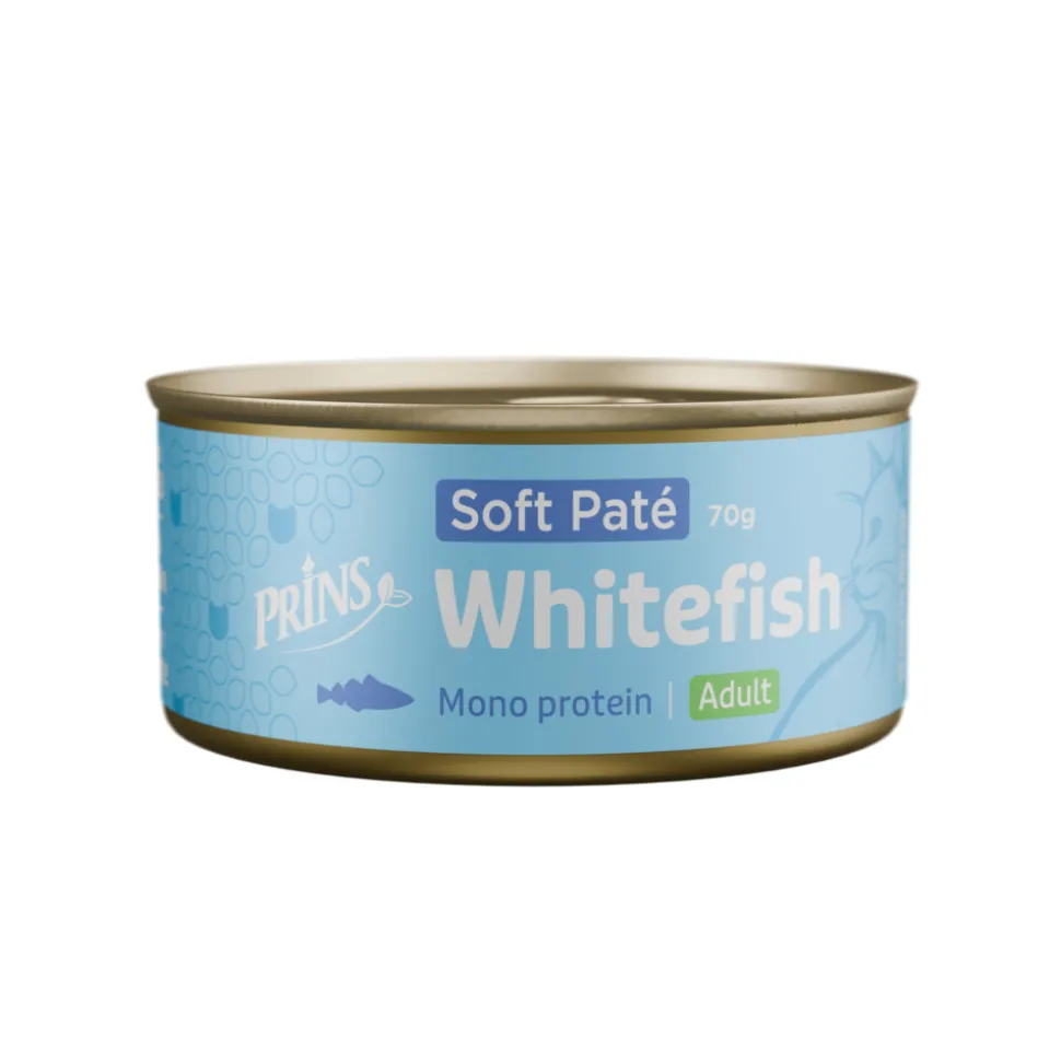 Prins Soft Paté Kattenvoer Nat Witvis 70 gr