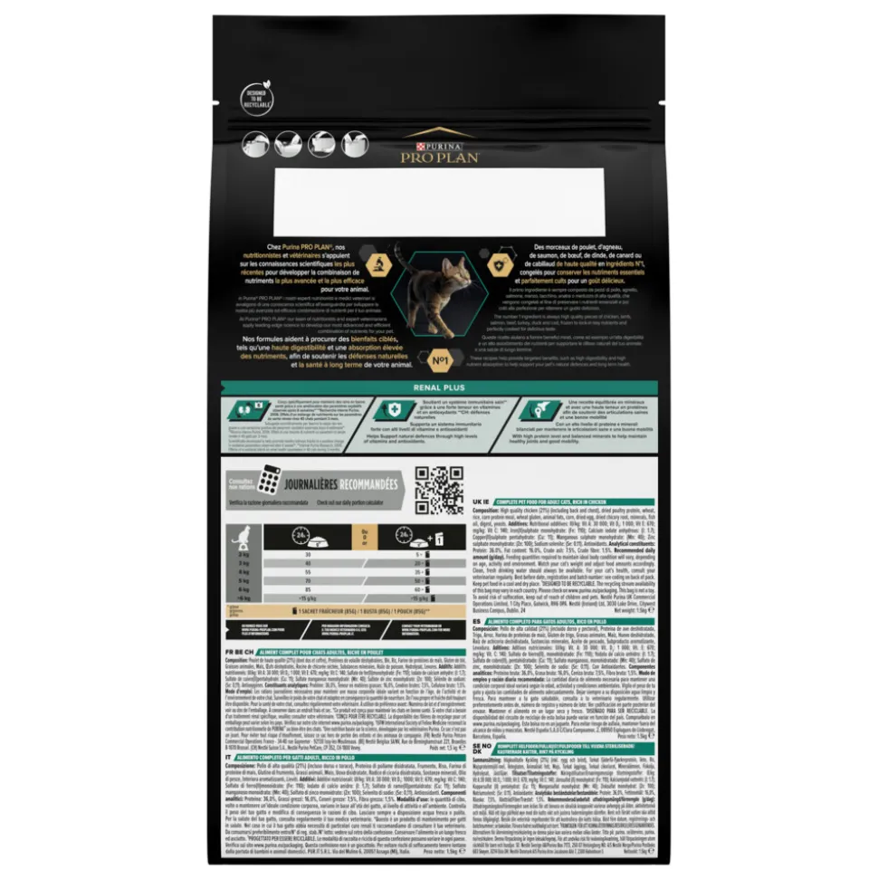 Pro Plan Adult Kat Renal Plus Kip 1,5 kg