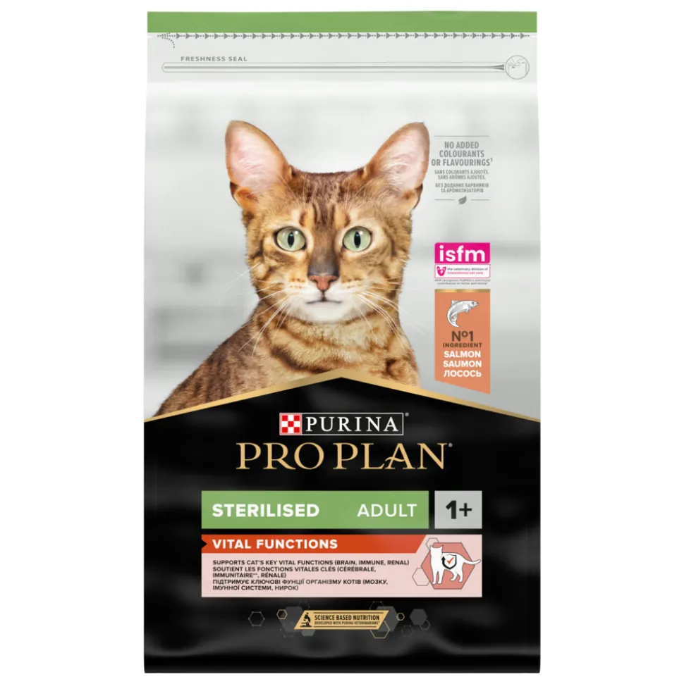 Pro Plan Adult Kat Sterilised Vital Functions Zalm 10 kg