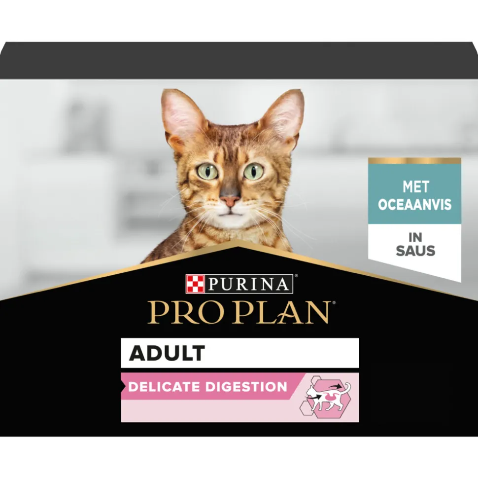 Pro Plan Delicate Nutrisavour Adult Zeevis 10 x 85 gr