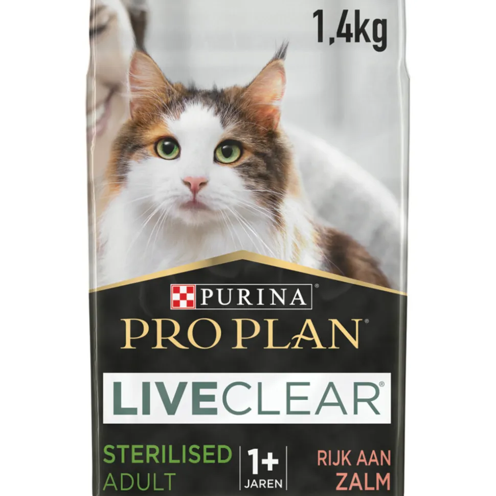 Pro Plan LiveClear Sterilised Adult Zalm 1,4 kg