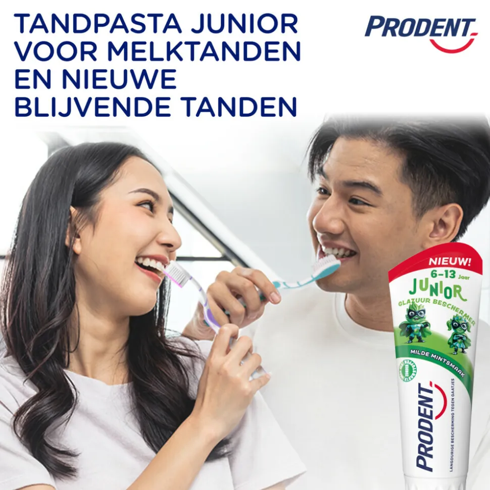 Prodent Tandpasta Junior 6-13 jaar 75 ml