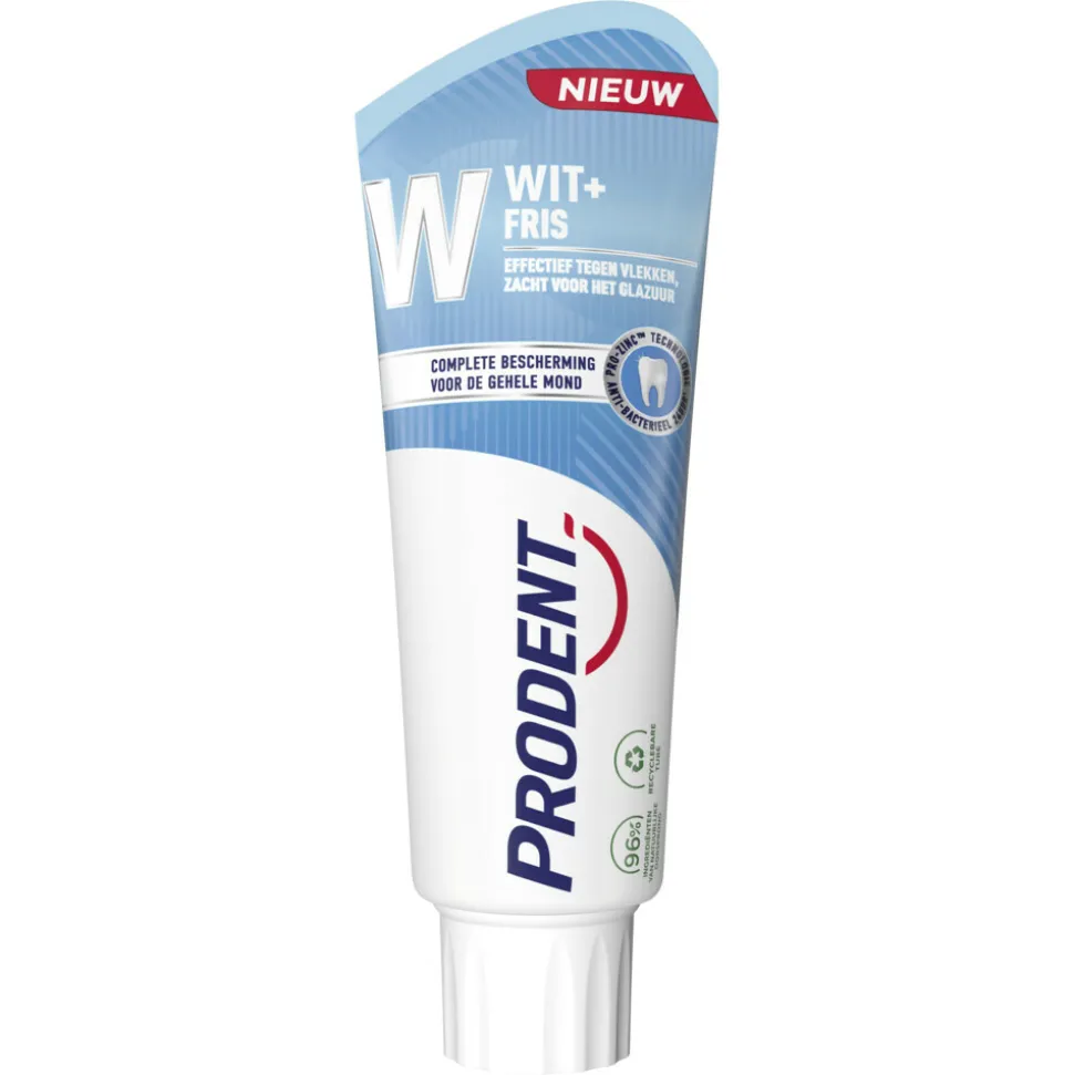 Prodent Tandpasta Wit + Fris 75 ml