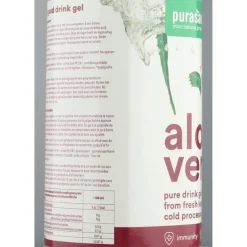 Purasana Aloe Vera Drink Gel (Met Pulp) Bio 1000 ml