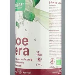 Purasana Aloe Vera Drink Gel (Met Pulp) Bio 1000 ml