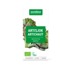 Purasana Artisjok Extract 300 mg 60 vegacapsules