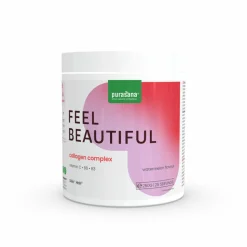 Purasana Collageen Watermeloen Huid, Haar en Nagels 250 gr