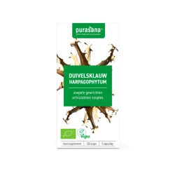 Purasana Duivelsklauw 300 Mg Bio 120 Capsules