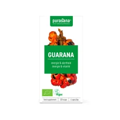 Purasana Guarana 120 vegacapsules