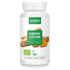 Purasana Kurkuma Bio 120 Capsules
