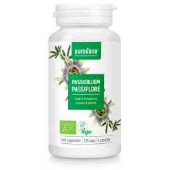 Purasana Passiebloem Extract 125 mg 120 Vegacapsules