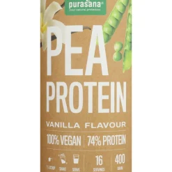 Purasana Single Protein Powder Vegan Protein Pea & Vanille 400 gr