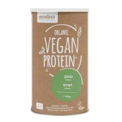 Purasana Vegan Proteine Erwt Natuur Bio 400 gr